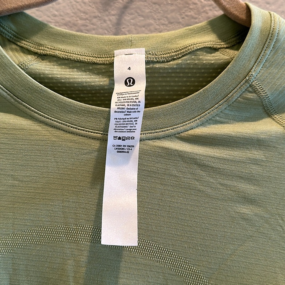 Swiftly Tech Long Sleeve Top from lululemon💚 - Picture 3 of 4